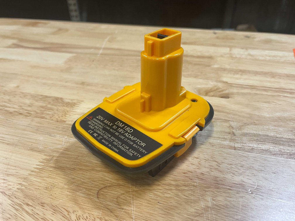 DeWalt Style 18 Volt To 20 Volt Adapter (PR12)