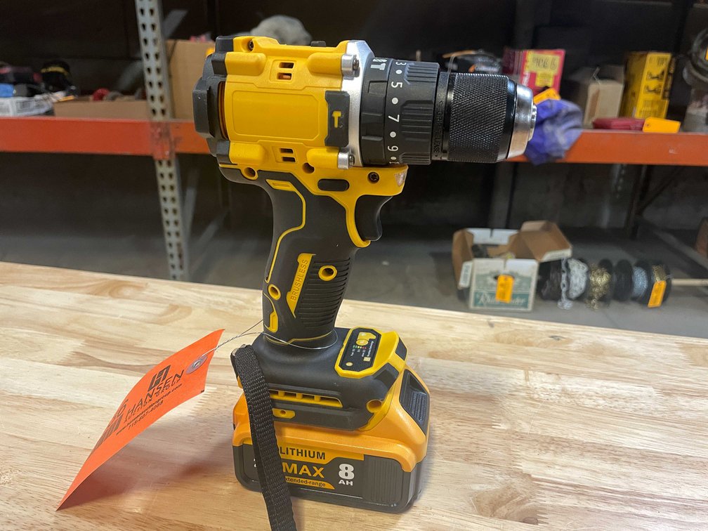 DeWalt Compatible 20V Cordless Hammer Drill and Battery (PR12)