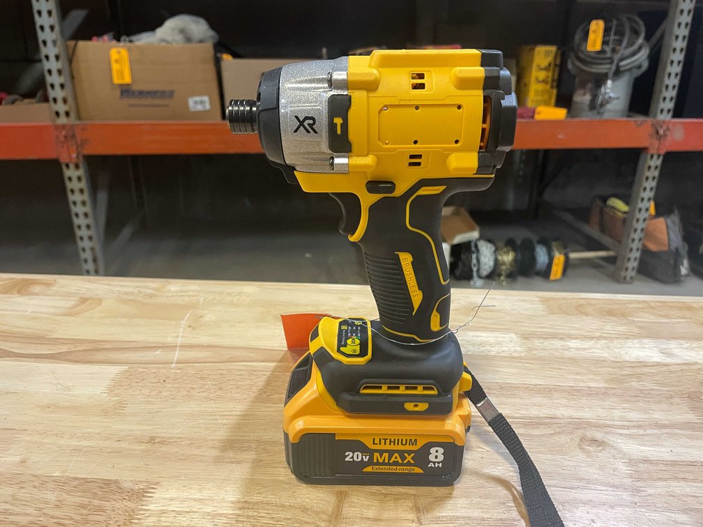 DeWalt Compatible 20V Cordless 1/4" Impact Driver and Battery (PR12)