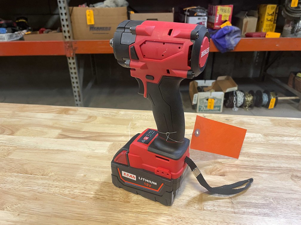 Milwaukee Compatible 18V Cordless 1/2" Impact and 8ah Battery (PR12)