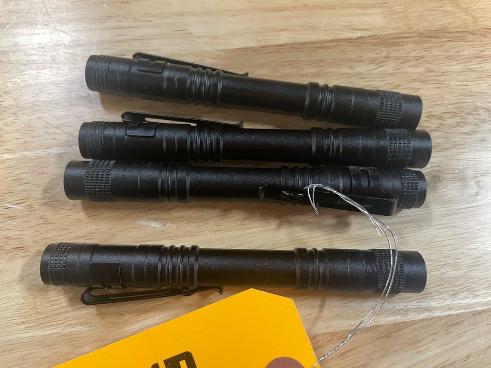 (4) LED Mechanic's Flashlights (PR13)