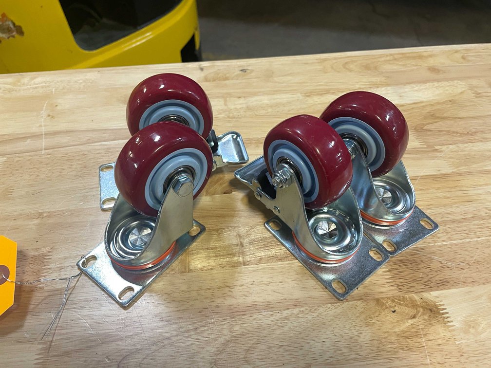 (4) 2-1/2" Caster Wheels (PR13)