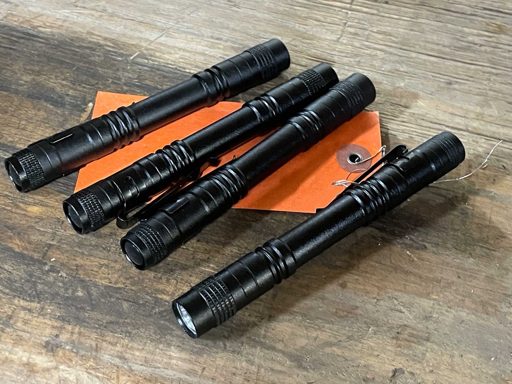 (4) LED Mechanic's Flashlights (PR11)
