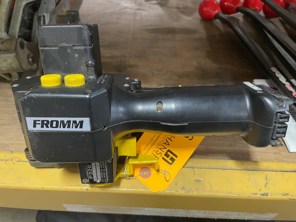 Fromm Hand Held Electric Strapping Tool With Batteries and Charger (PR11)