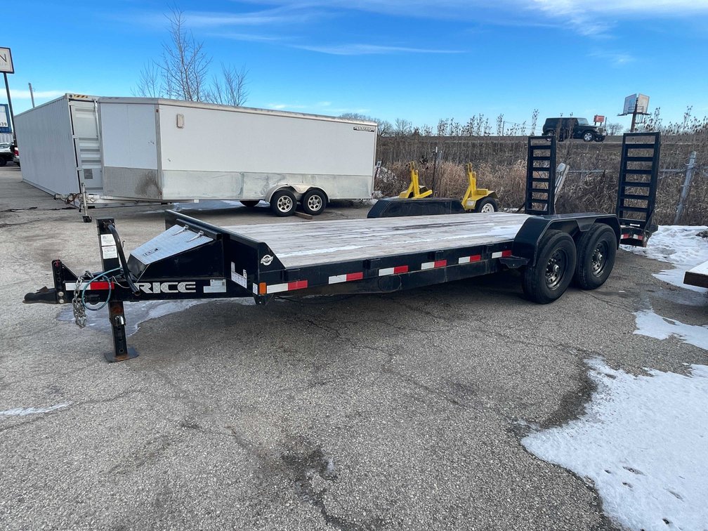2021 Rice 14k Equipt Trailer (Has WI Title) (OF)
