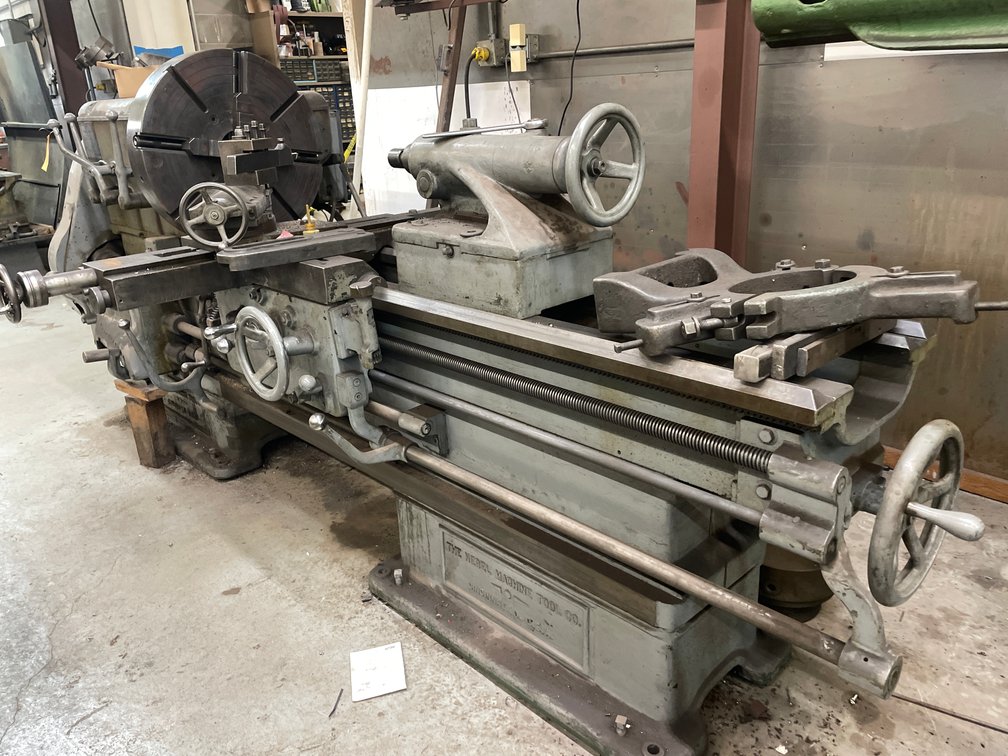 Nebel Machine Tool Company Metal Lathe
