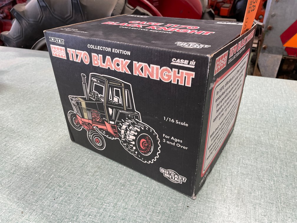 Ertl 1/16 Scale 1170 Black Knight Toy Tractor (Fort Atkinson, WI)