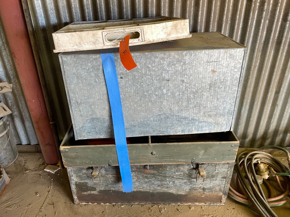 Wood and Tin Boxes