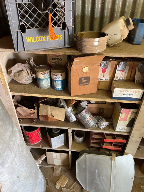 Shelf with Fluids and More