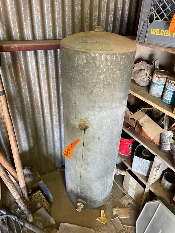 Galvanized Metal Tank