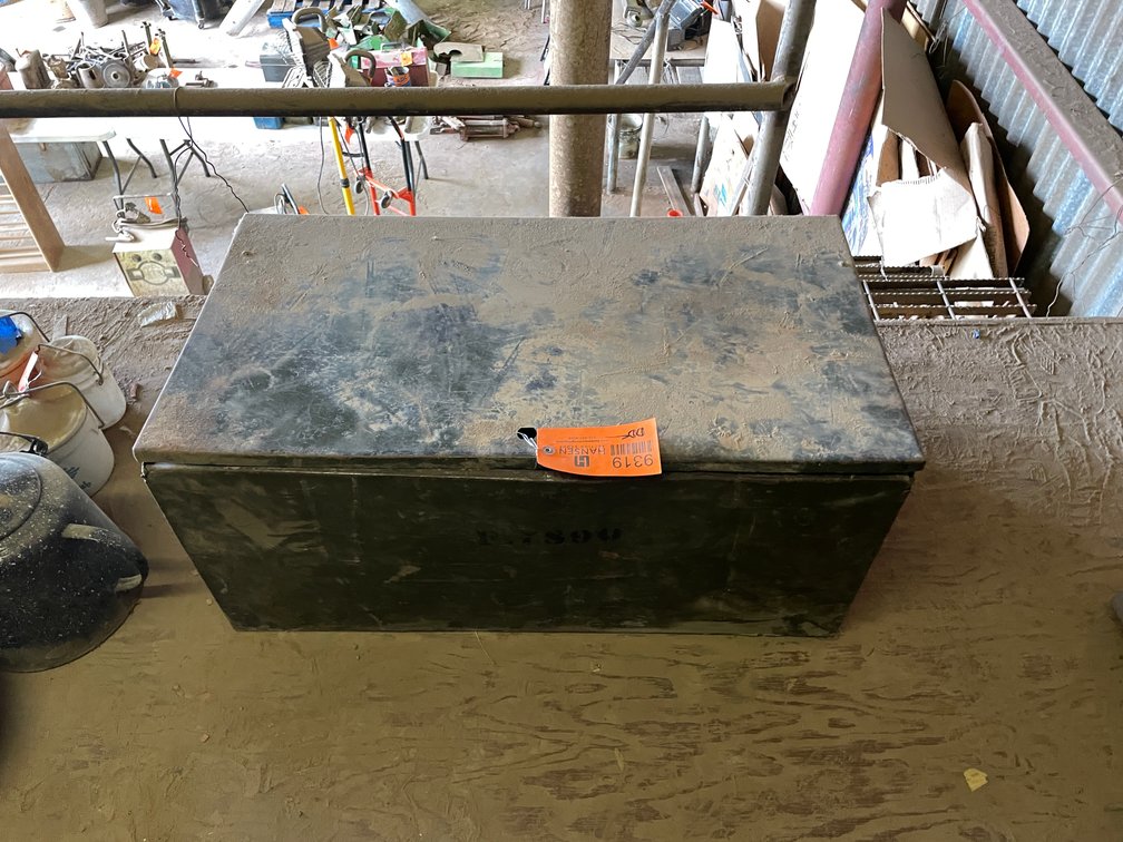 Vintage Metal Camping Box