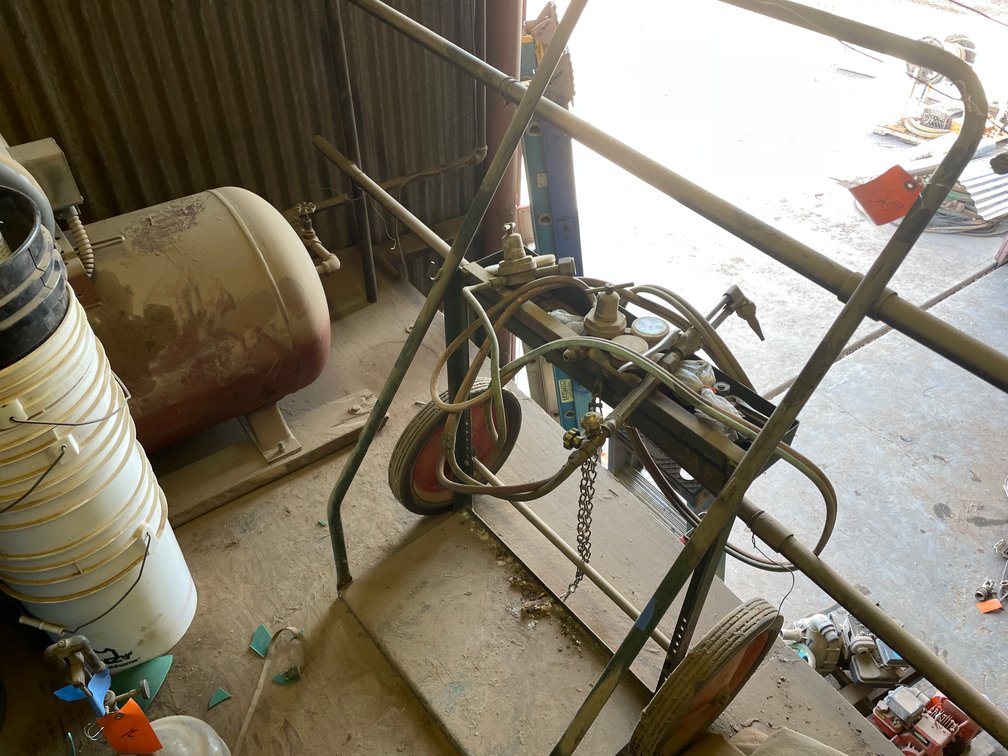 Cutting Torch Tank Cart