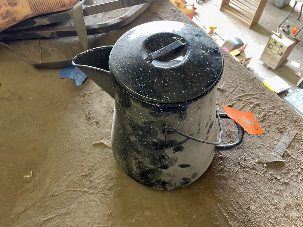 Camp Fire Coffee Pot