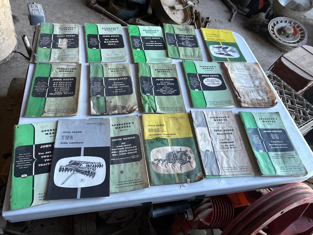 1950"s John Deere Manuals