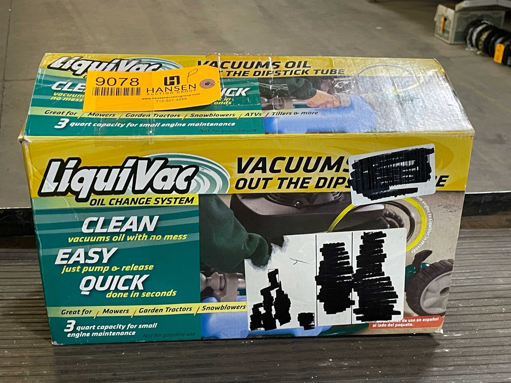 Liquivac Oil Change System (PR10)