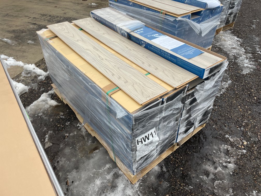 842 Sq. Ft. Color: Spotswood  WATER-RESISTENT Click Planks
