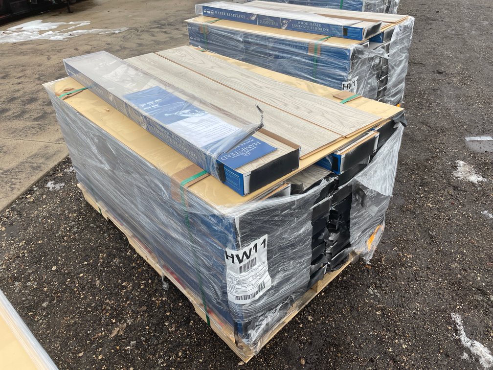 842 Sq. Ft. Color: Spotswood  WATER-RESISTENT Click Planks