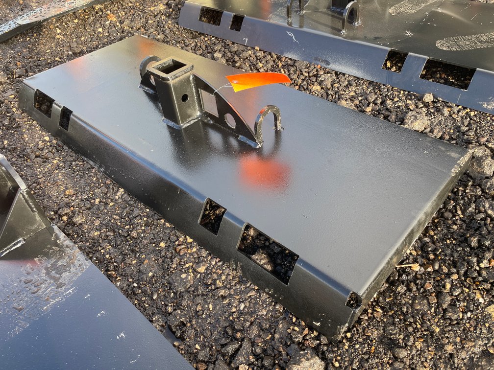 Unused Skidsteer Hitch Receiver