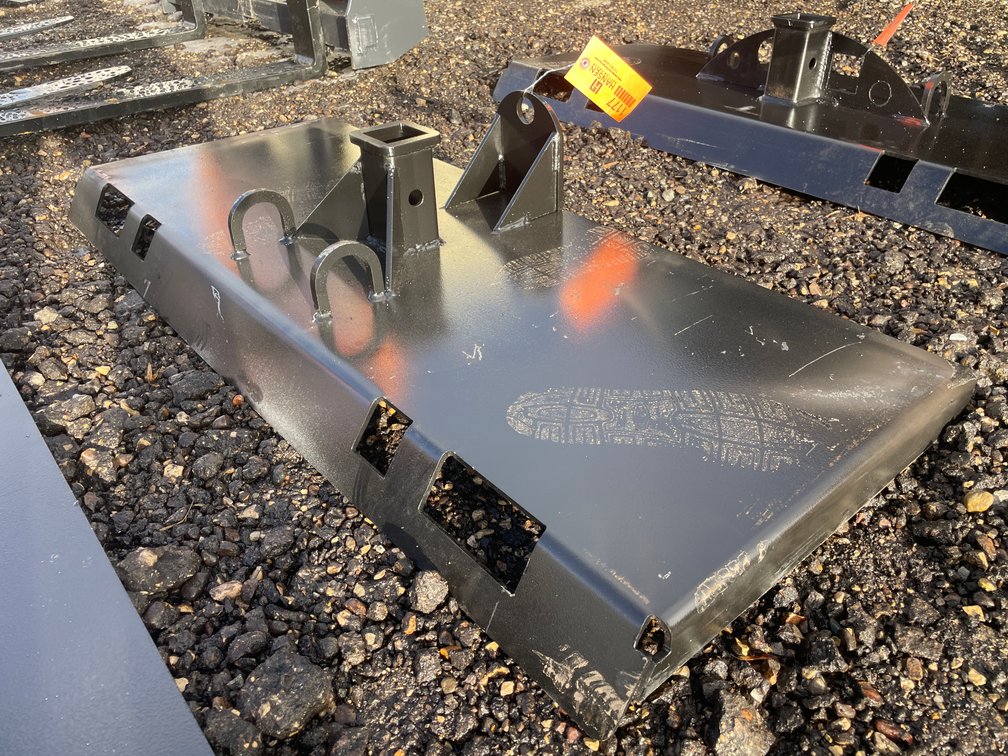 Unused Skidsteer Gooseneck Hitch Receiver