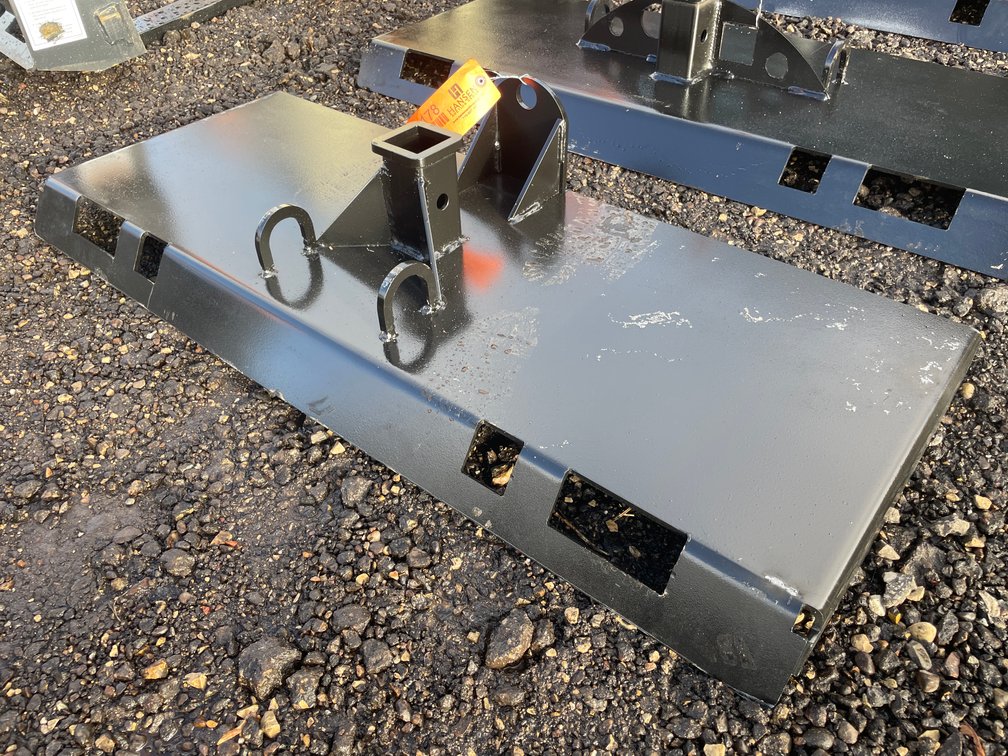 Unused Skidsteer Gooseneck Hitch Receiver