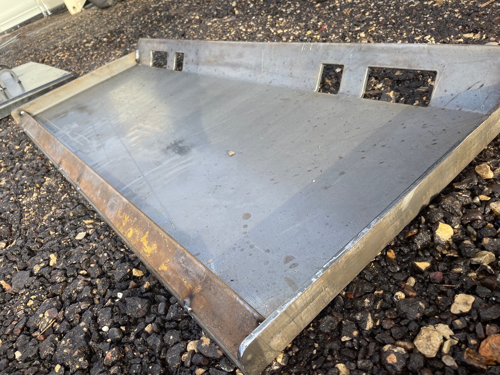 Unused Skidsteer Weldable Quick Attach Plate