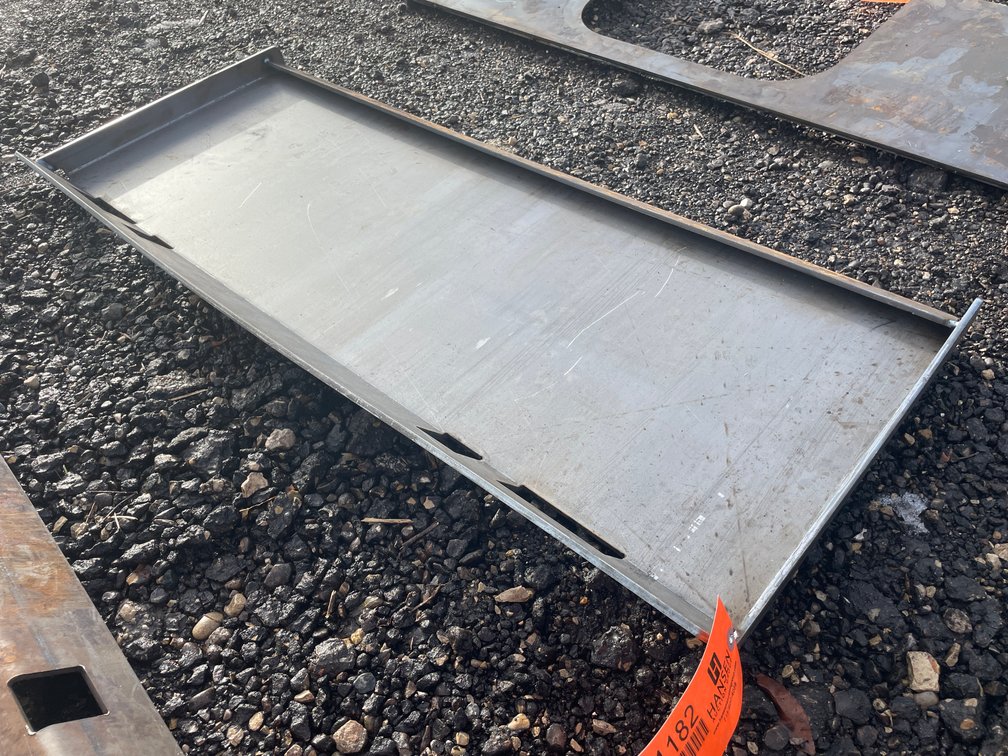 Unused Skidsteer Weldable Quick Attach Plate