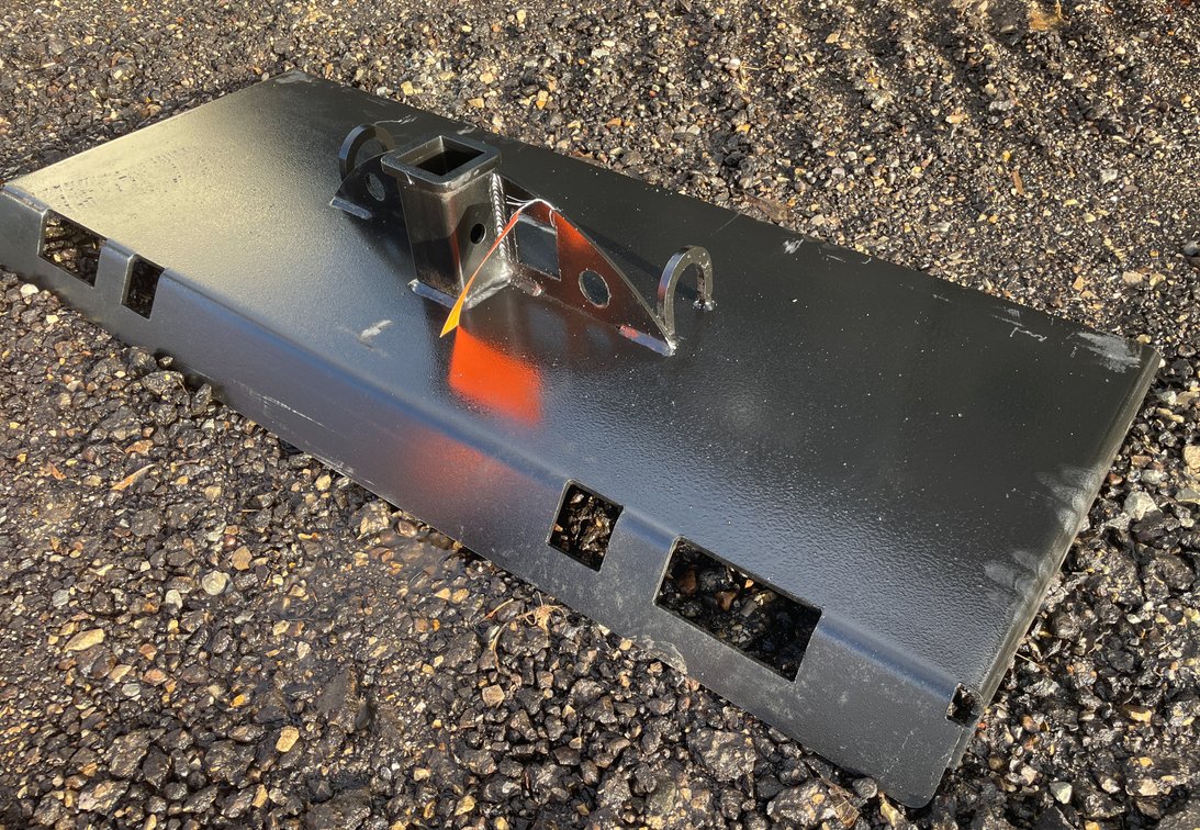Unused Skidsteer Hitch Receiver
