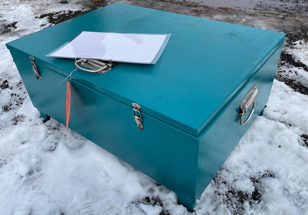 Unused Landhonor Ratchet Tie Down & Flat Pack Tool Box