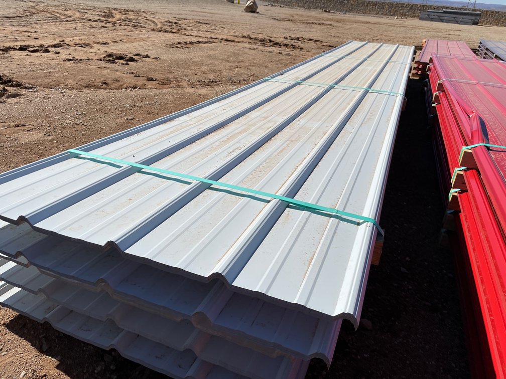 (20) Sheets of White Sheet Metal