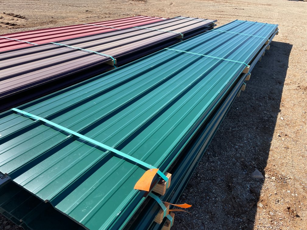 (20) Sheets of Evergreen Sheet Metal