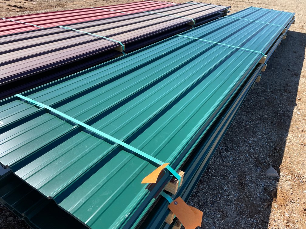 (20) Sheets of Evergreen Sheet Metal
