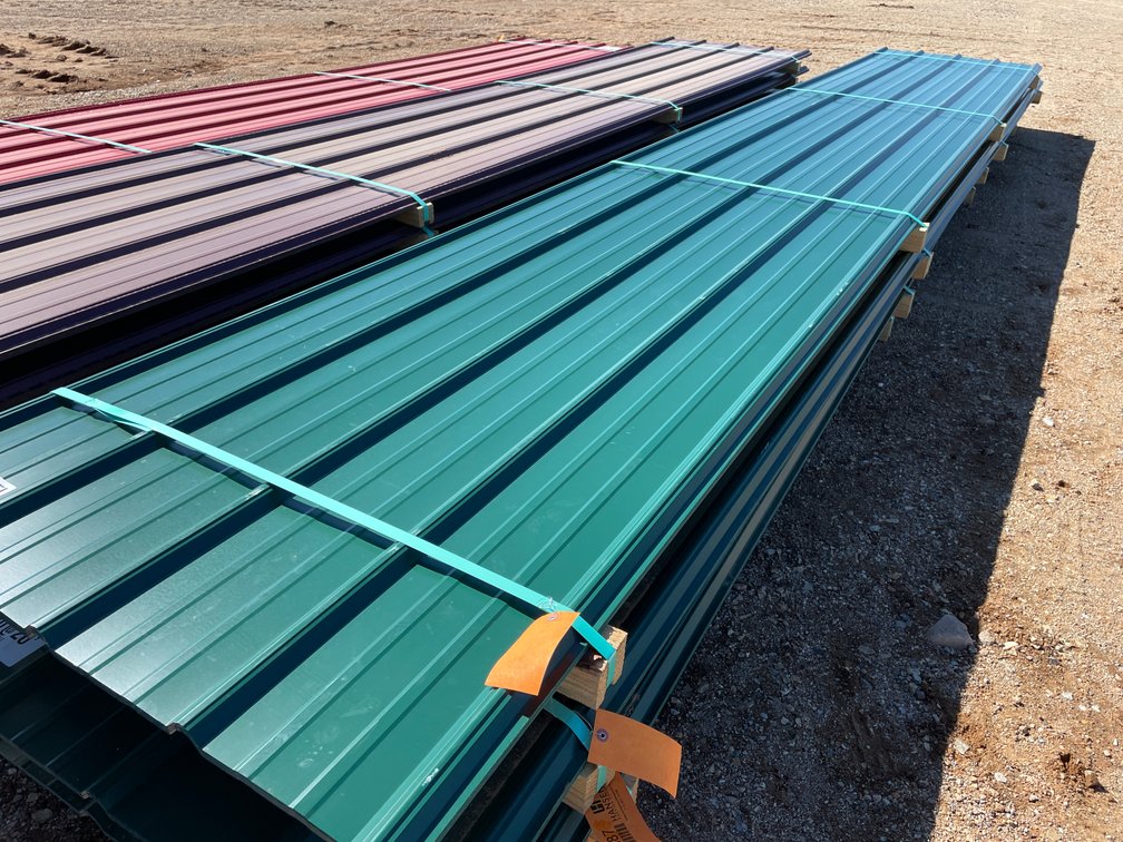 (20) Sheets of Evergreen Sheet Metal