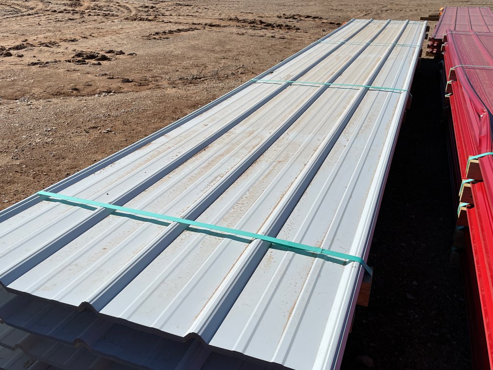 (20) Sheets of White Sheet Metal