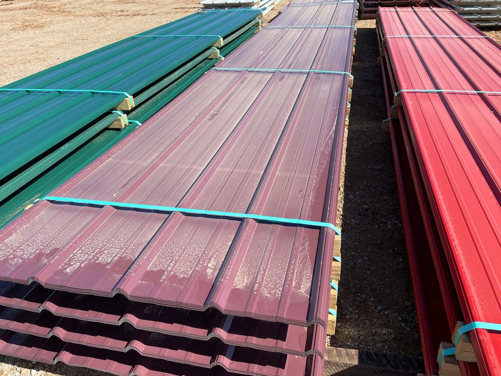 (20) Sheets of Boysenberry Sheet Metal