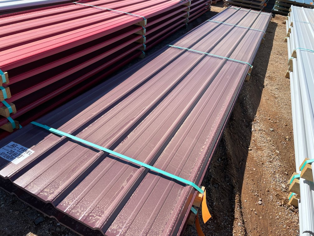 (20) Sheets of Boysenberry Sheet Metal