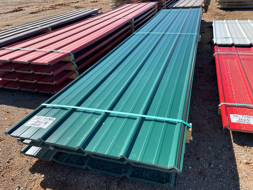 (25) Sheets Of Evergreen Sheet Metal
