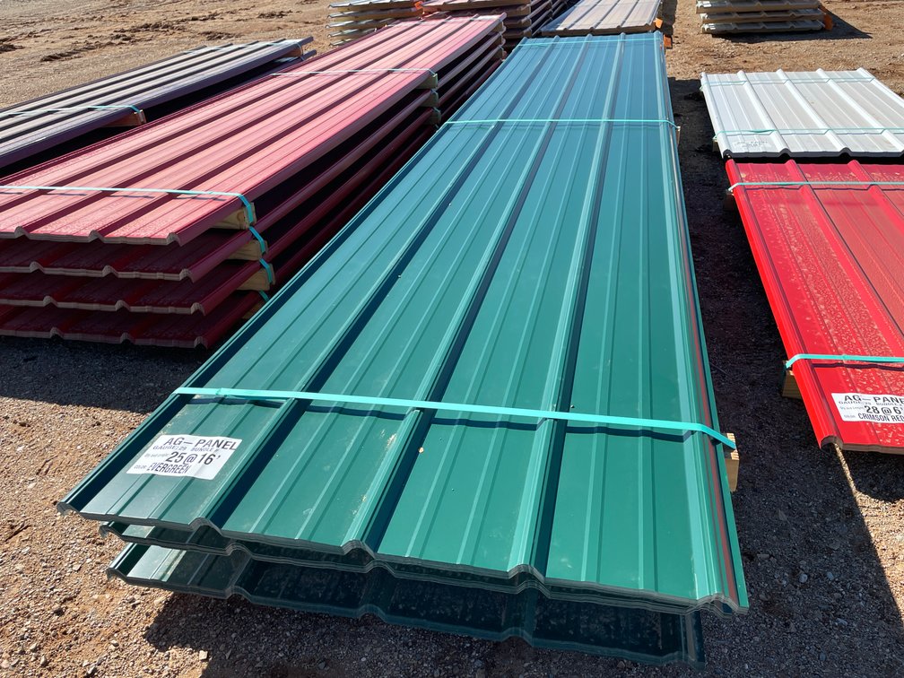 (25) Sheets Of Evergreen Sheet Metal