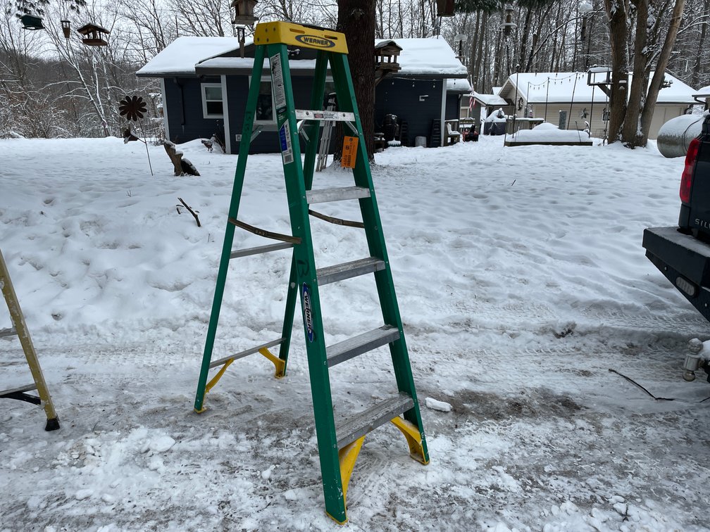 Werner Fiberglass Step Ladder