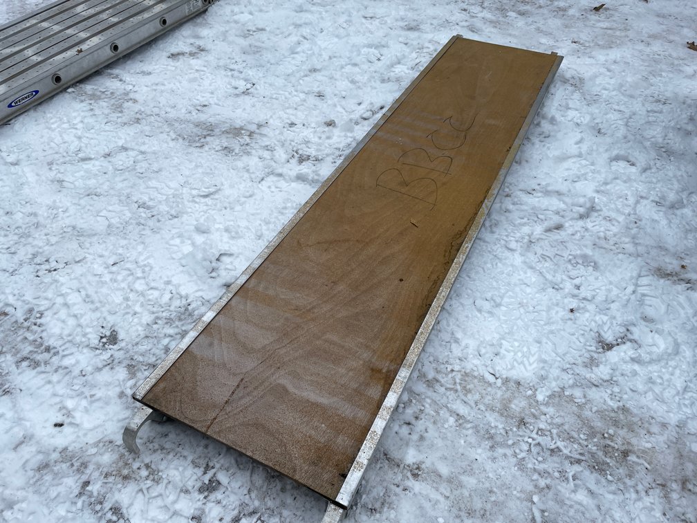 UST Aluminum Framed Scaffolding Plank