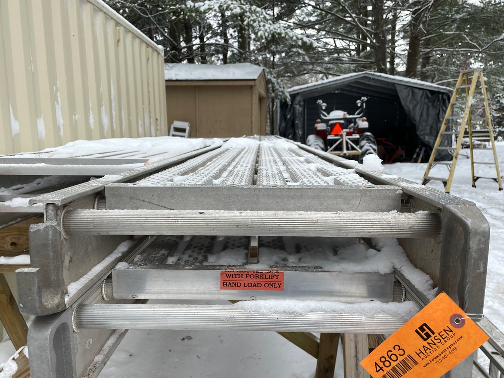 Green Bull Aluminum Scaffolding Plank