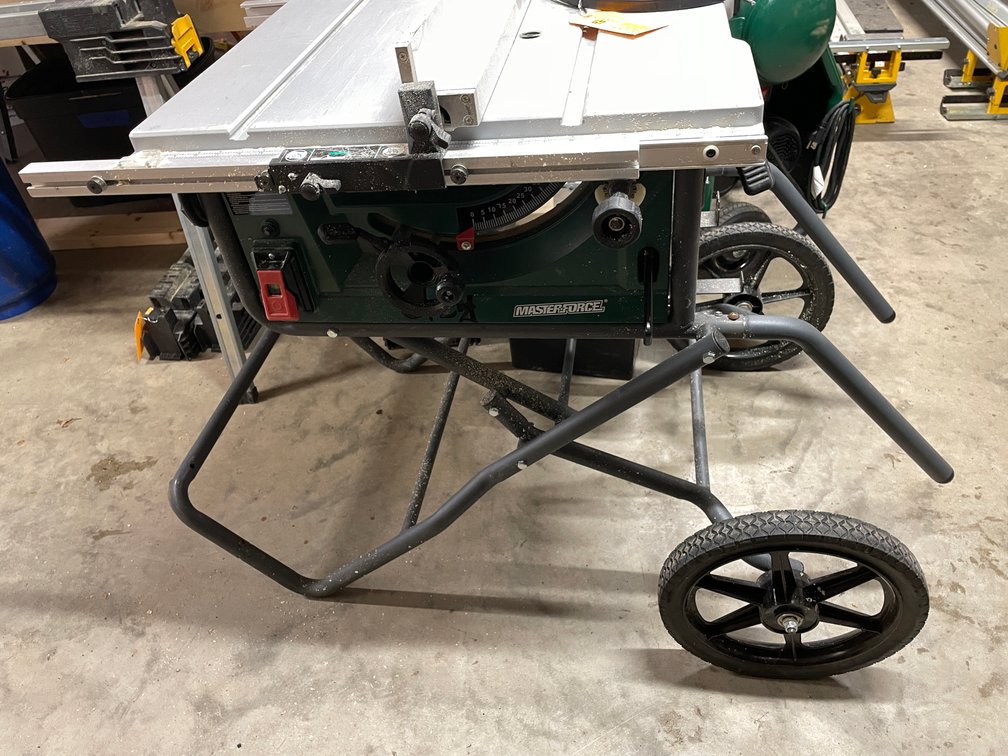 Master-Force 10" Jobsite Table Saw