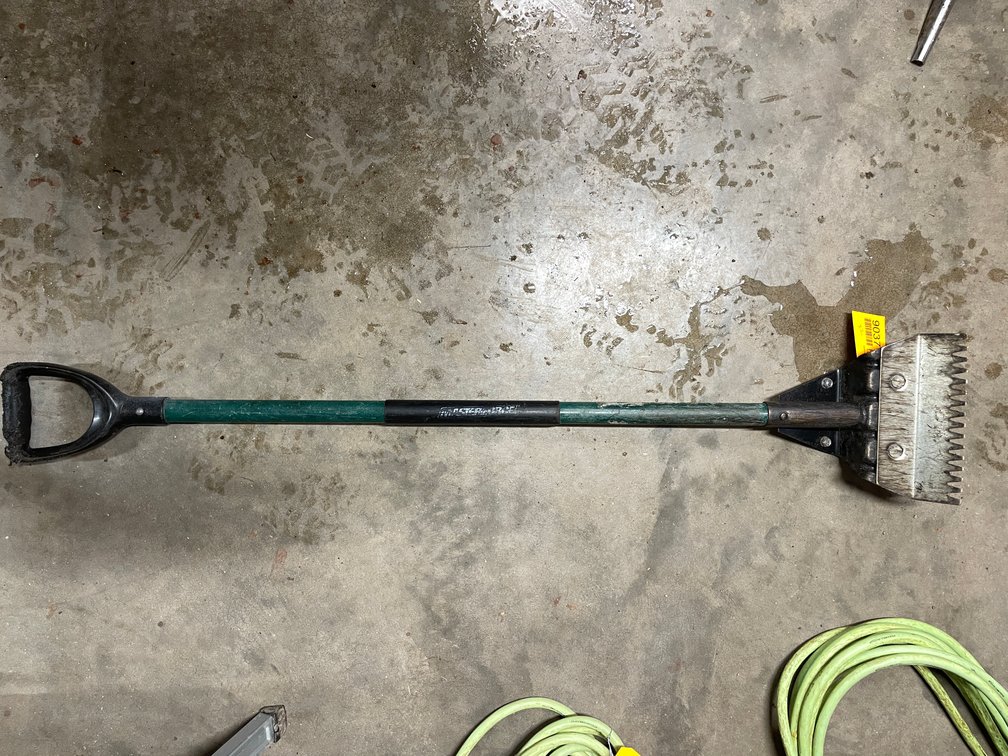 (2) Shingle Removal Shovels