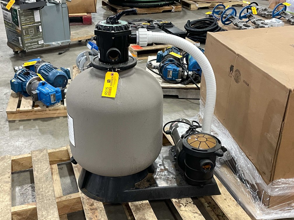 Above Ground  Pool Sand Filter with Pump