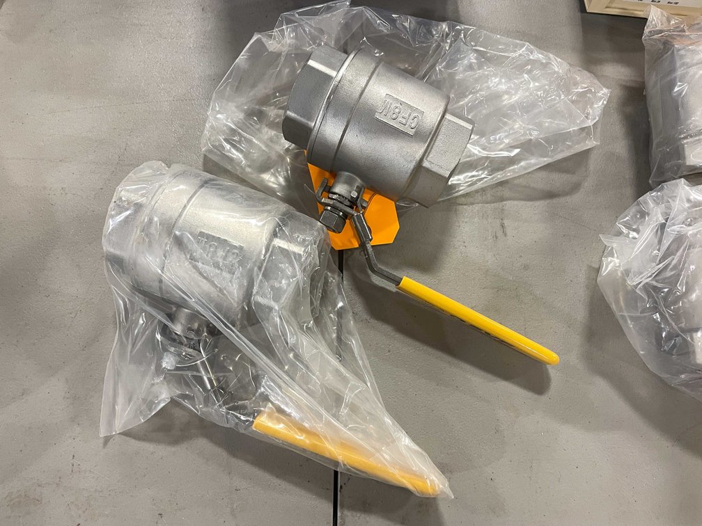 (2) Ball Valves