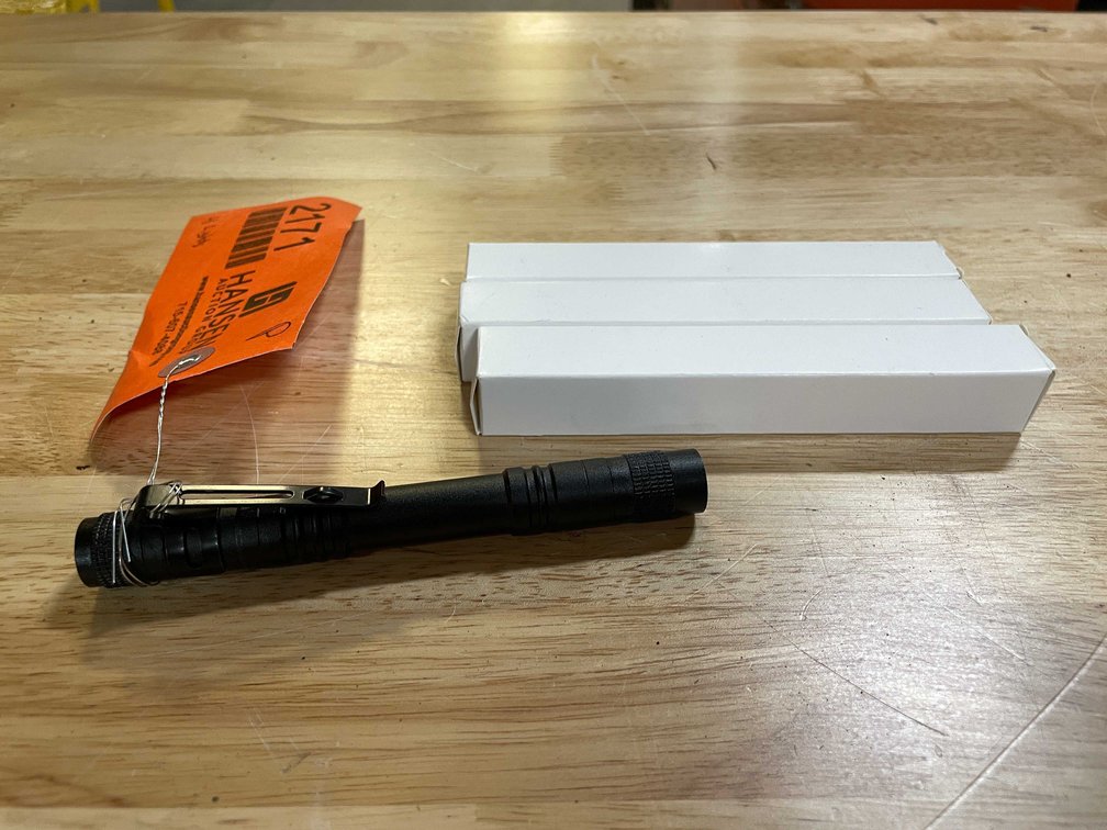 (4) LED Mechanic's Flashlights (PR10)