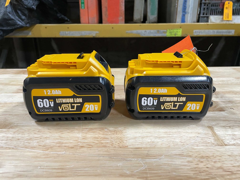 (2) DeWalt Compatible 20V, 12.0ah Batteries (PR11)