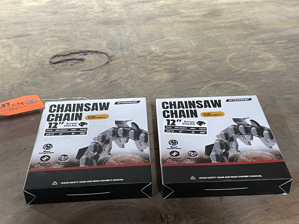 (2) 12" Chainsaw Chains (PR11)