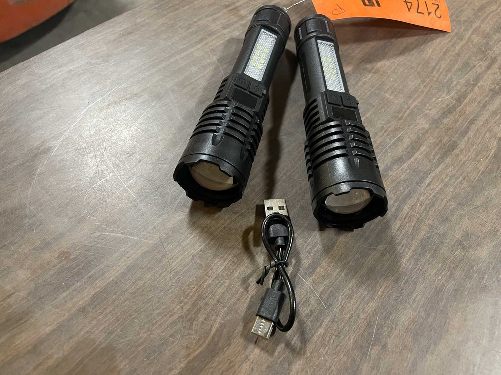 (2) Tactical LED Flashlights (PR10)