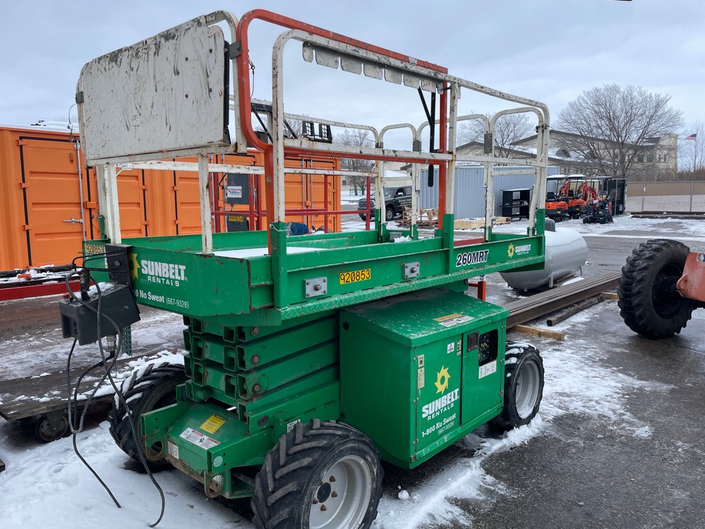 JLG 260MRT Rough Terrain Scissor Lift (Door 4)