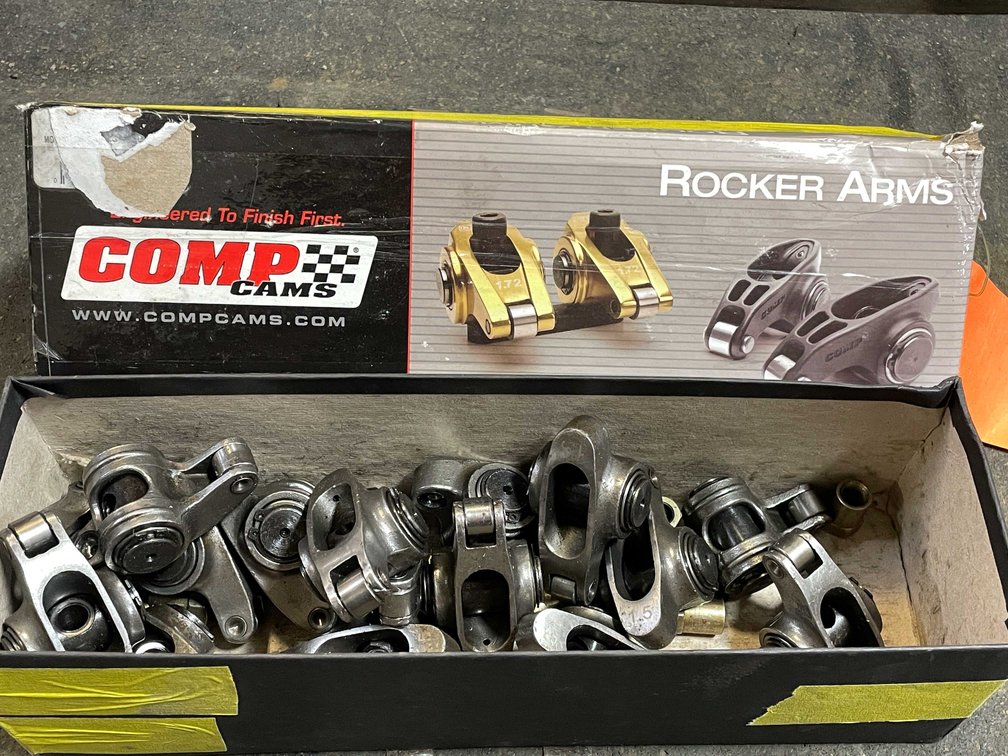 Small Block Chevy Roller Rocker Arm Set with Polylocks (PR17)